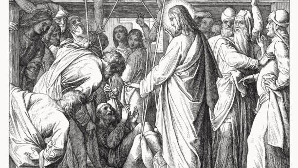 Jesus Heals The Paralytic
