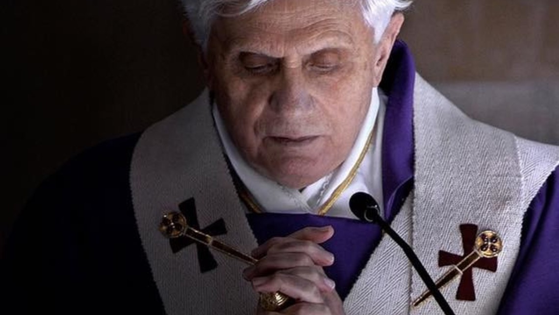 Pope Benedict Celebrating Mass