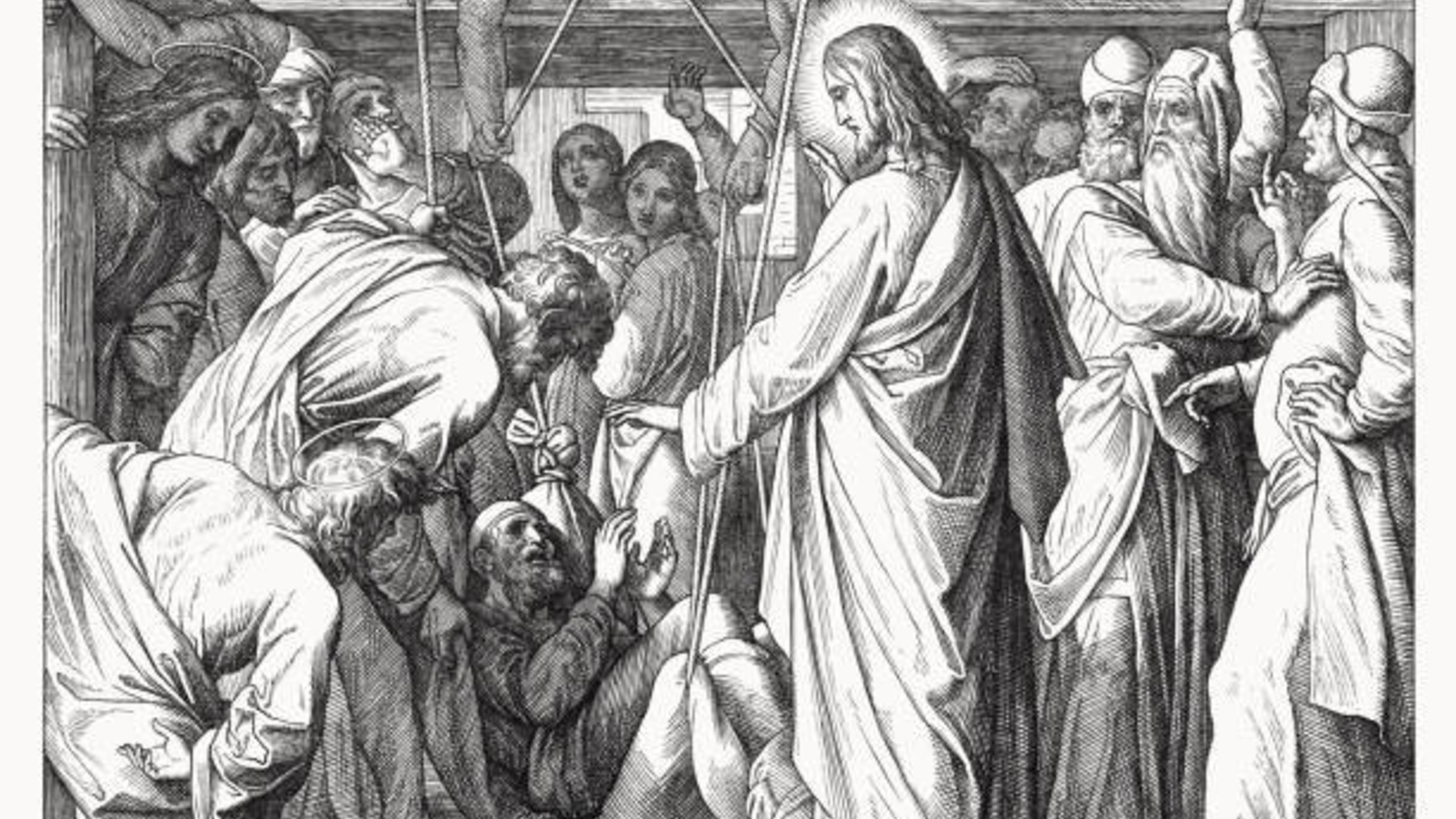 Jesus Heals The Paralytic